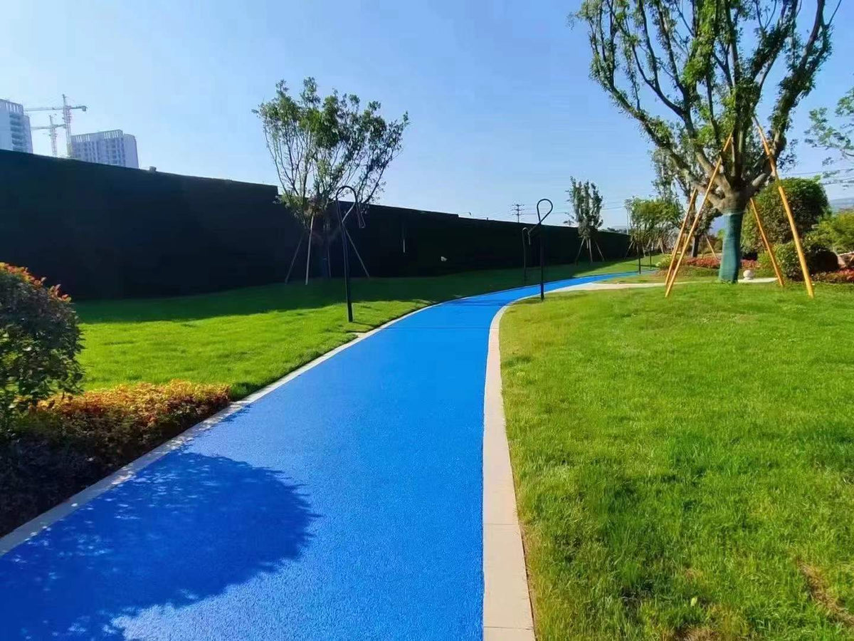 Why Blue Pavement Is Quietly Changing the Way Parks and Public Spaces Feel