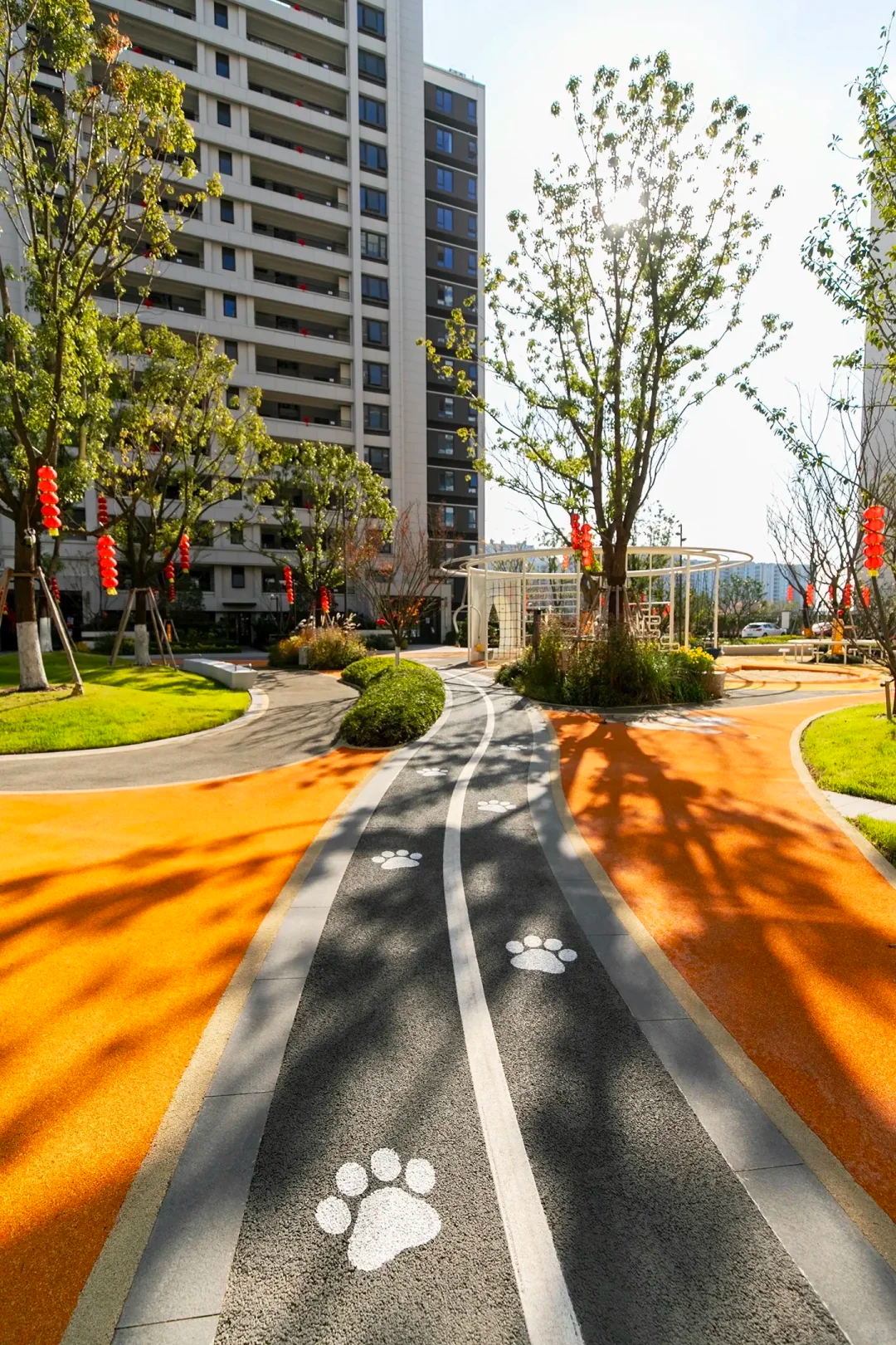 Can Pavement Change How People Use a Residential Community?