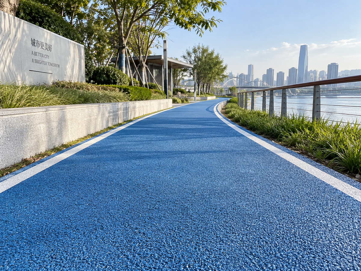 Colored Slurry Seal for Bike Lanes and Urban Pavement: Design, Cost, Construction and Performance