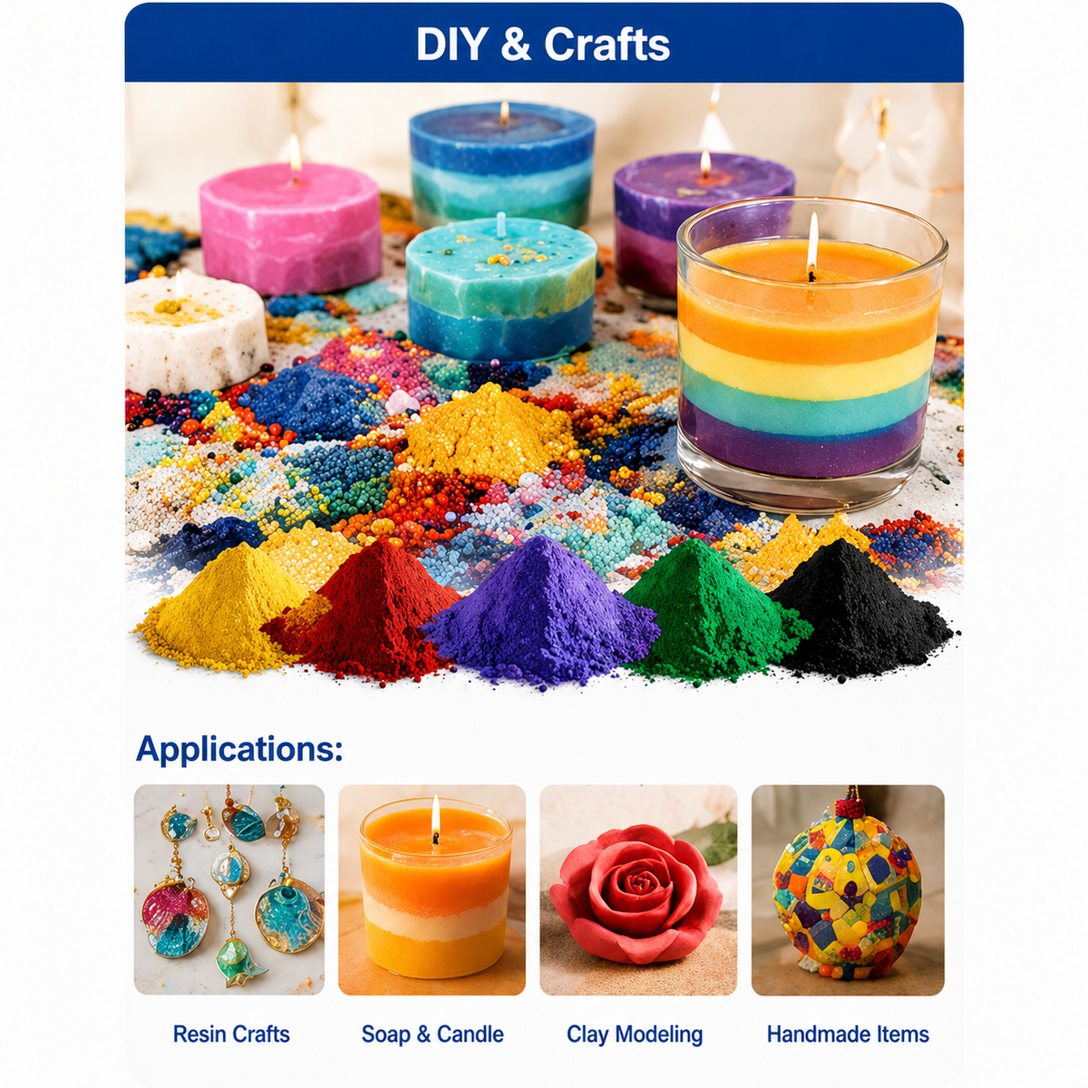 Color Your Creativity: How Pigment Powder Brings DIY Crafts to Life