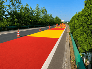 How Much Colored Microsurfacing Material Is Needed Per Square Meter?