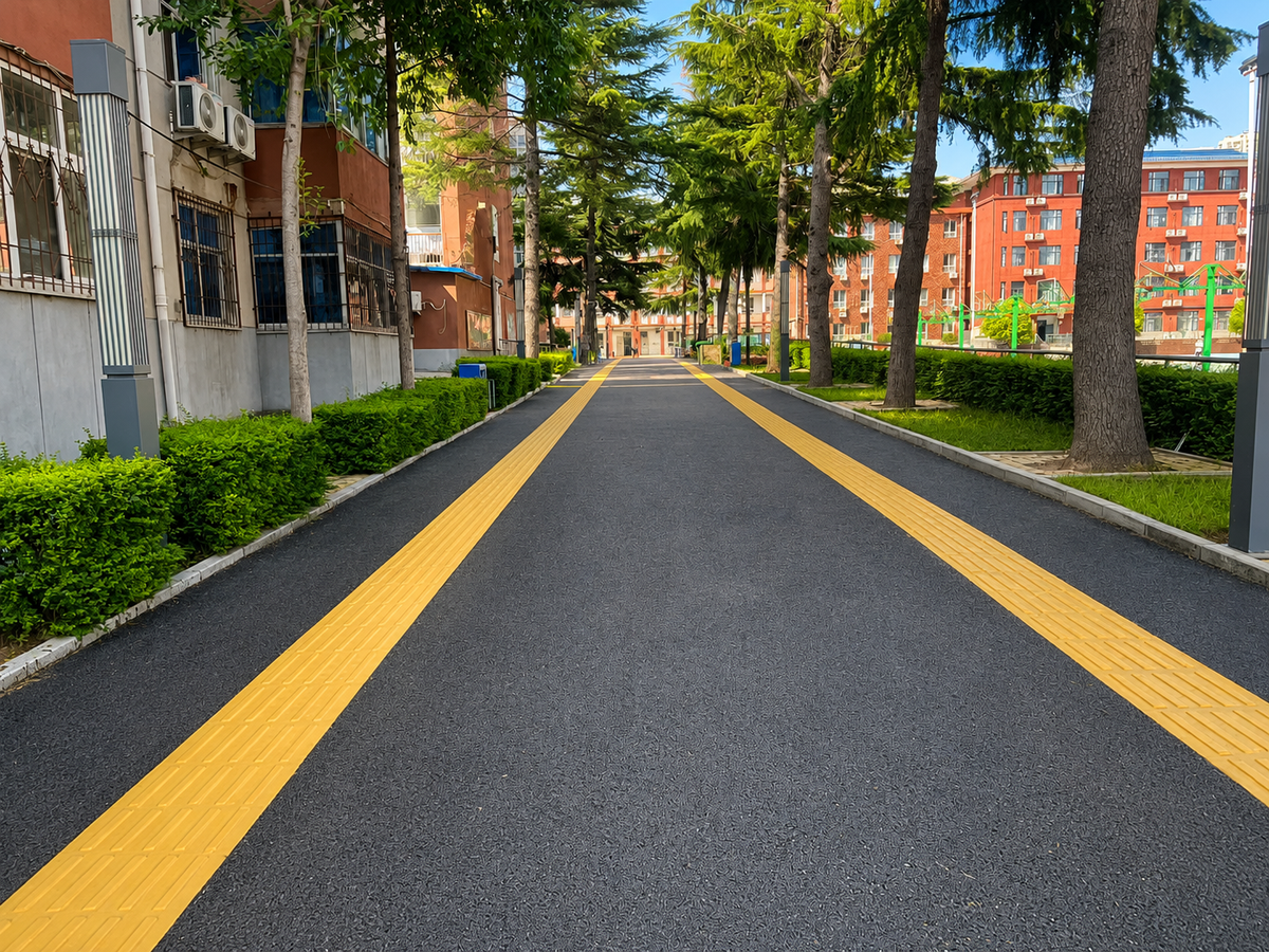 Cast-in-Place Tactile Paving for Safe and Accessible Outdoor Walkways