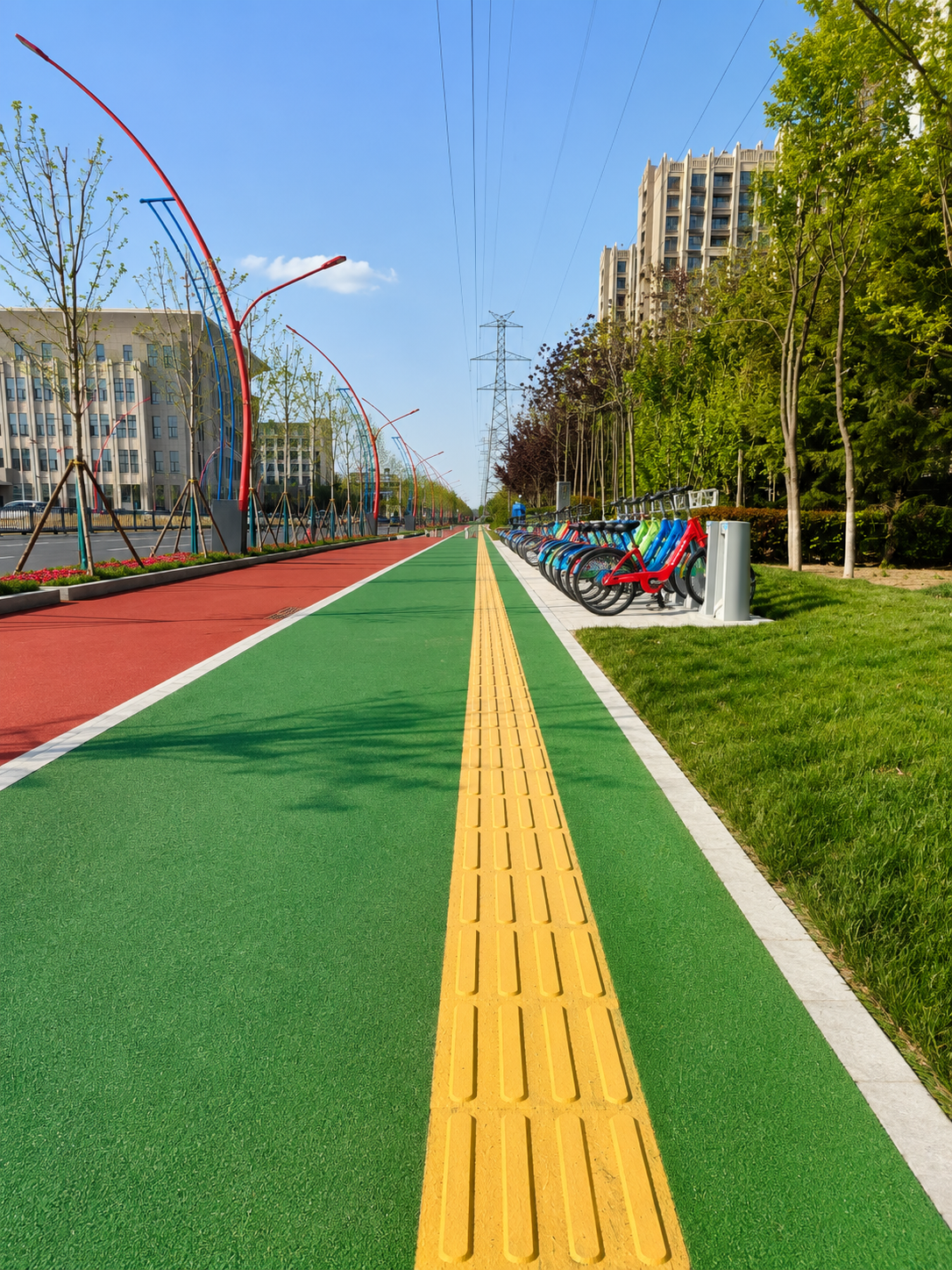 Cast-in-Place Tactile Paving | Durable Blind Path for Accessible Sidewalks