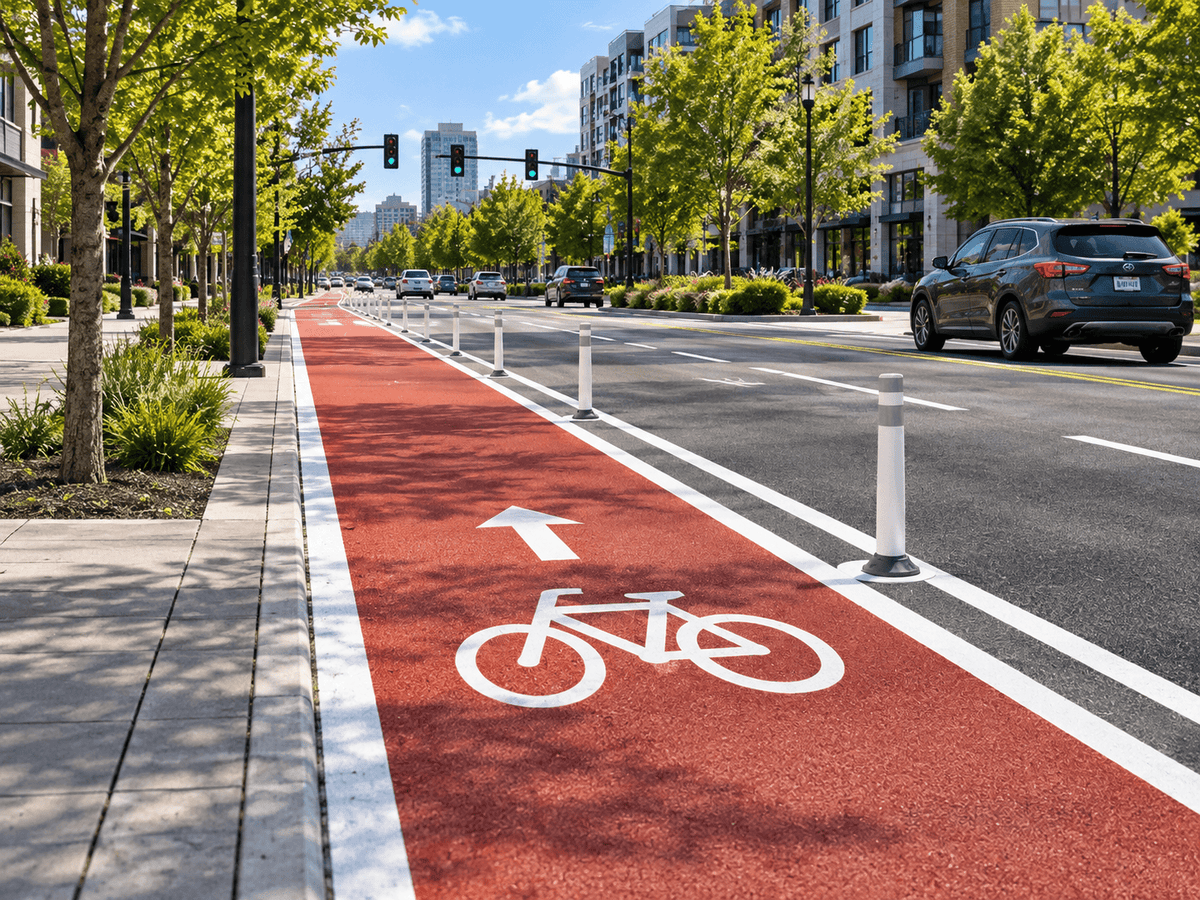 Colored Pavement: Ideal Decorative Surface for Urban Park Walkways