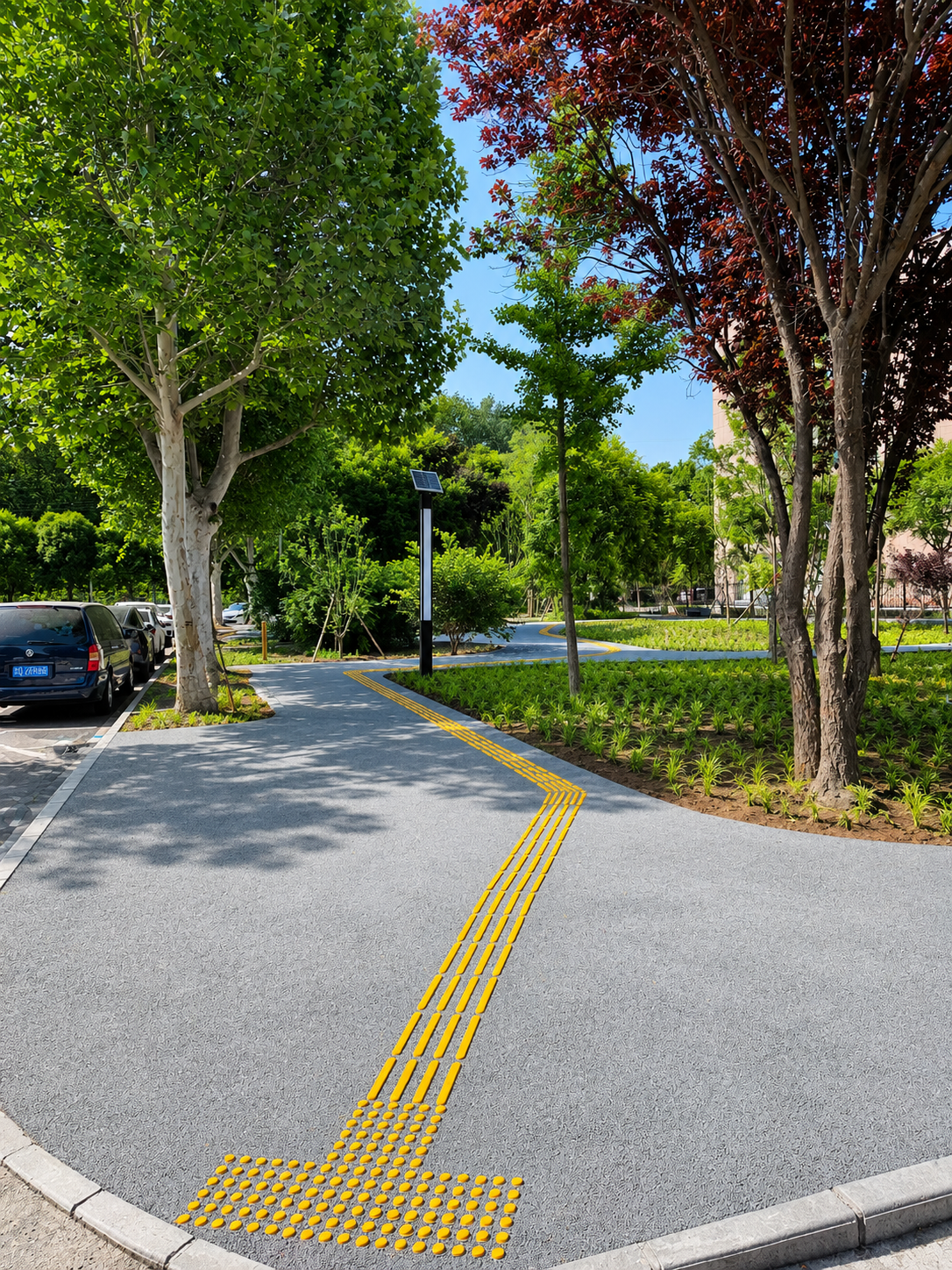 Why Cast-in-Place Tactile Paving Works So Well in Modern Walkway Design
