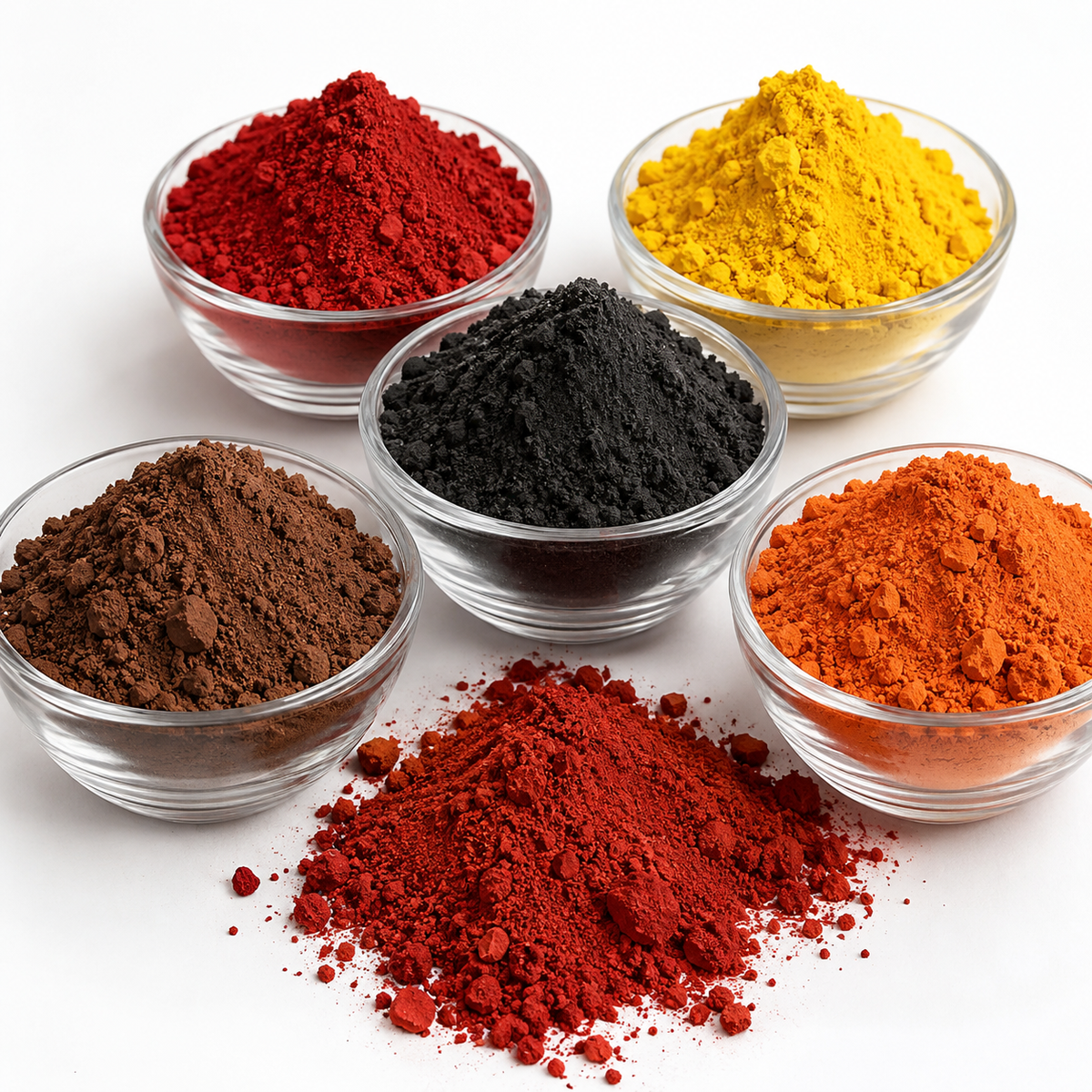 Iron Oxide Pigment for DIY Concrete Projects
