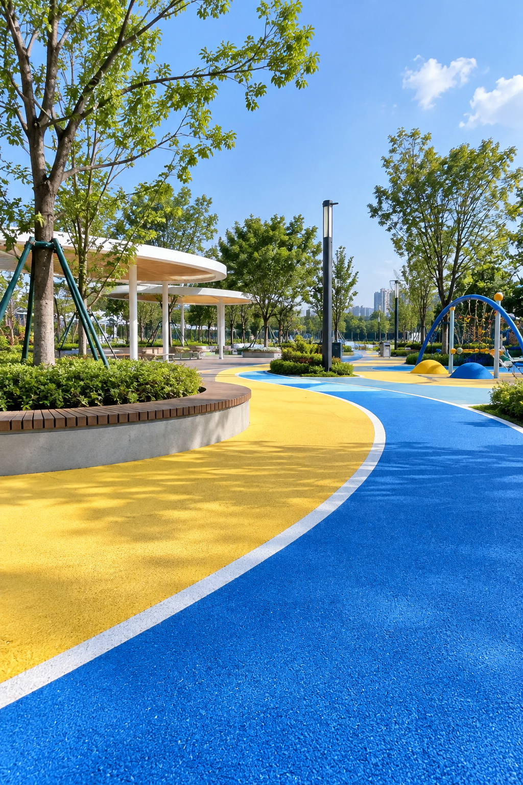 Outdoor Colored Anti-Slip Pavement: Enhancing Safety Around High-Use Areas
