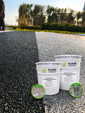 Two-Component Resin Binder for Permeable Stone