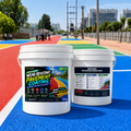 Colored Microsurfacing Water-Based High Friction Anti-Slip Pavement Coating