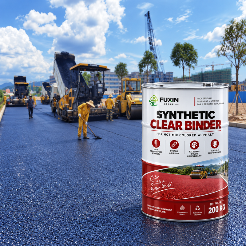 Clear Decolorized Bitumen, Hot-Mix Colored Asphalt Binder