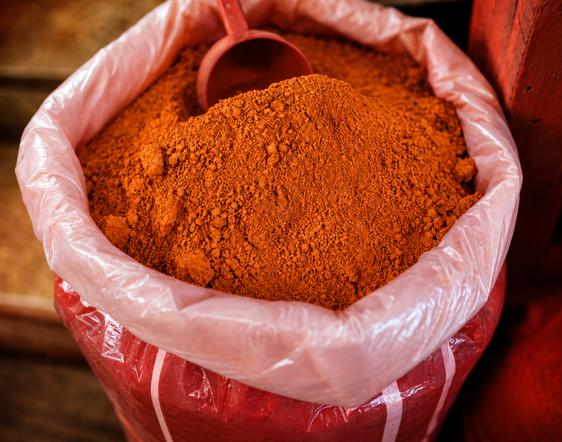 Iron Oxide Pigment for Hot Mix Colored Asphalt, High Temperature Resistant Road Color Powder