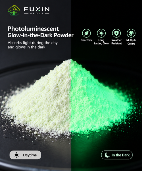 Photoluminescent Glow In The Dark Powder | Luminous Pigment for Pavement & Resin