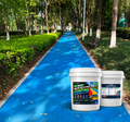 MMA Color Anti-Slip Pavement para sa Forest Park Trail at Scenic Greenway