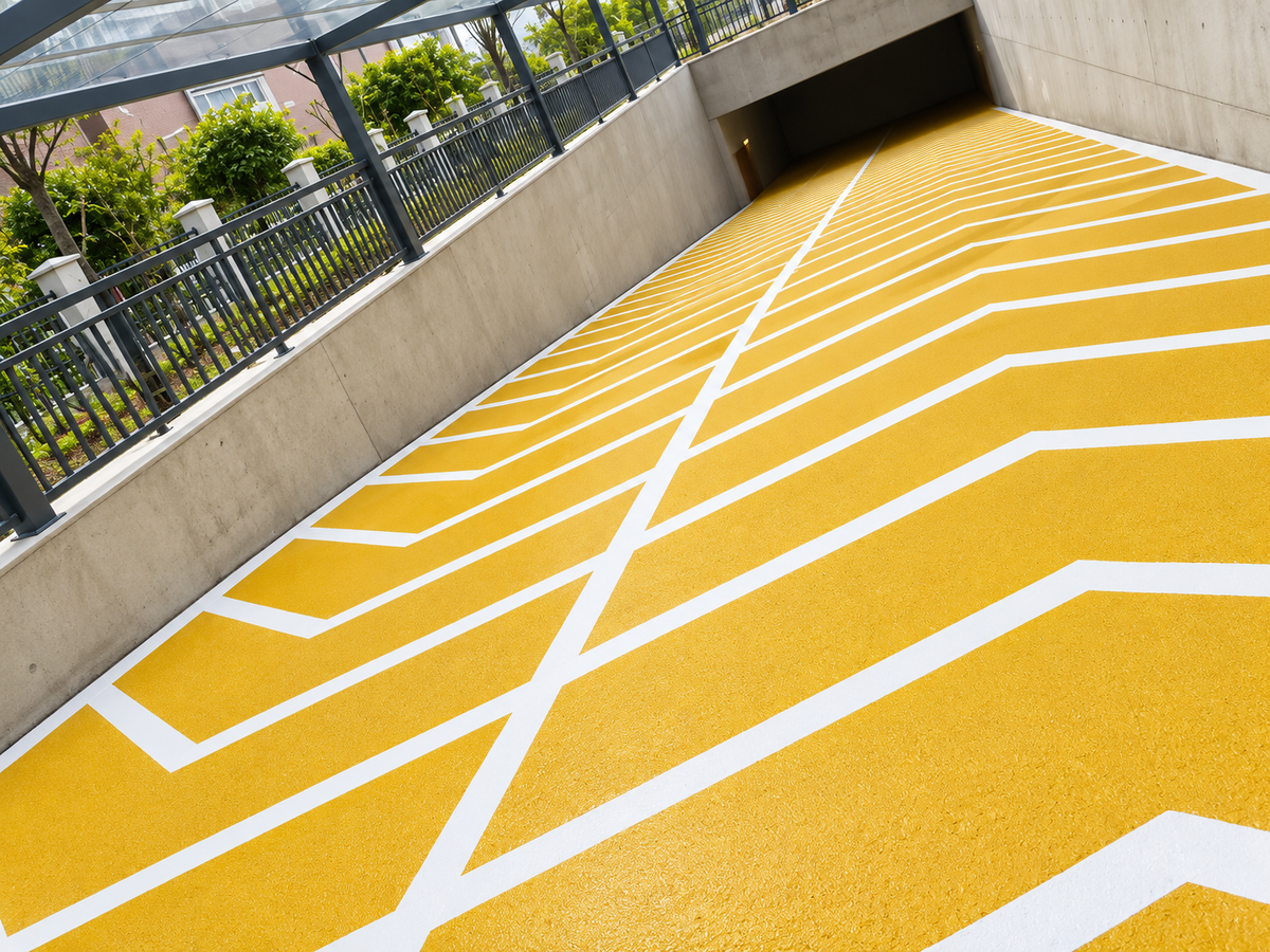 ToughTread coating voor zwaarbelaste hellingbanen