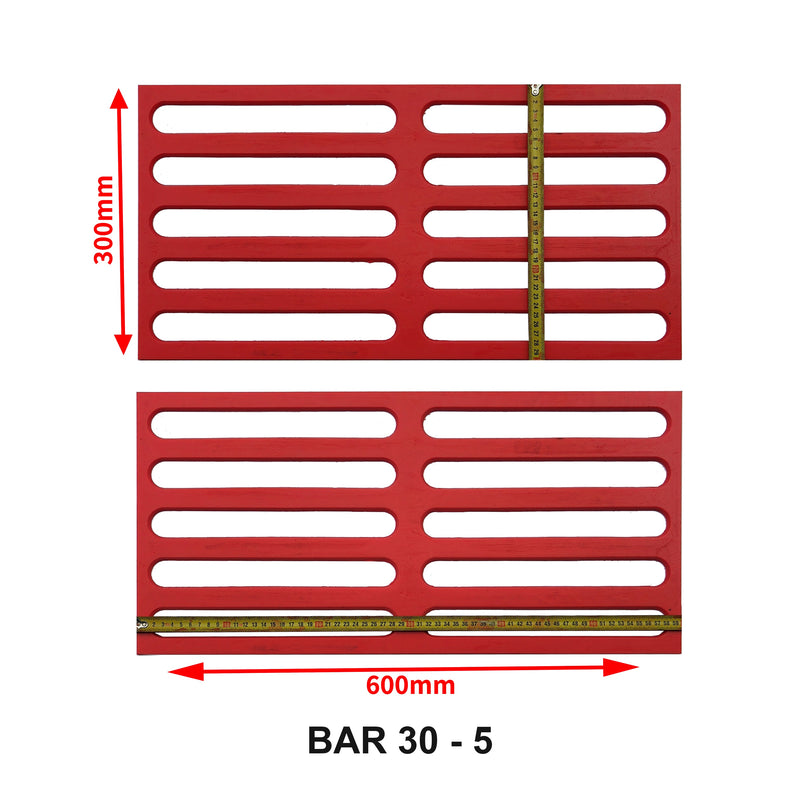 Moules de revêtement tactile pour barres de guidage et plots d’avertissement