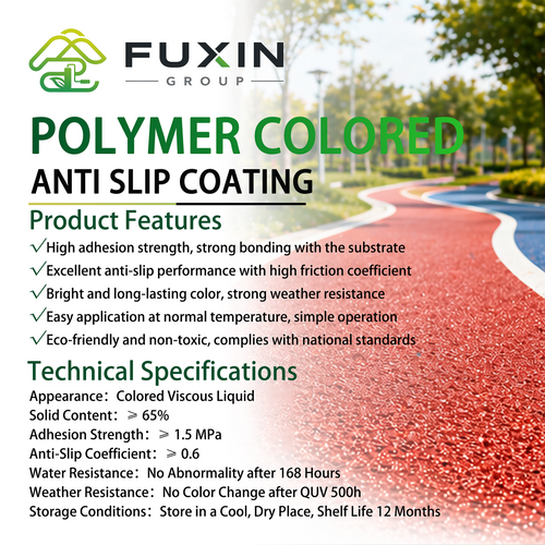 Polymer Slurry Colored Pavement Coating – surface or material detail