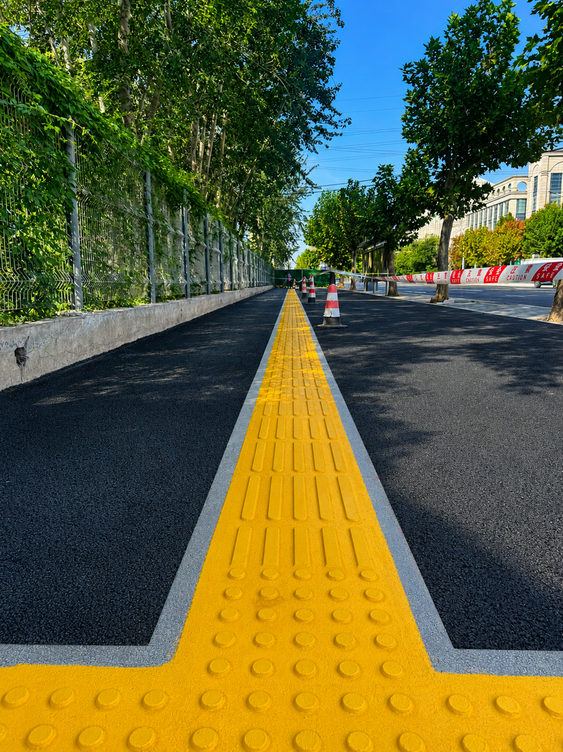 Heavy-Duty Cast-in-Place Tactile Warning Paving