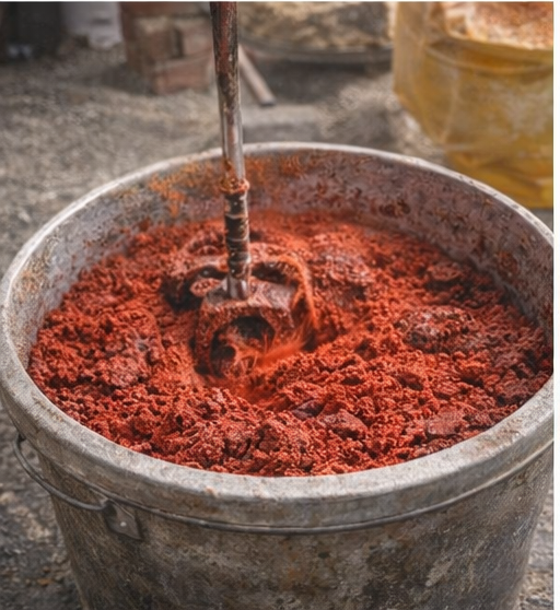 Pigmen Oksida Besi untuk Konkrit & Pavers – pilihan warna dan kemasan